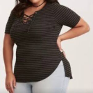 Torrid stripe top